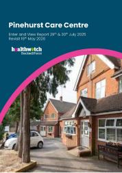 Pinehurst Care Centre Enter and View REVISIT Report