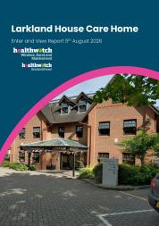 Larkland House Care Home report